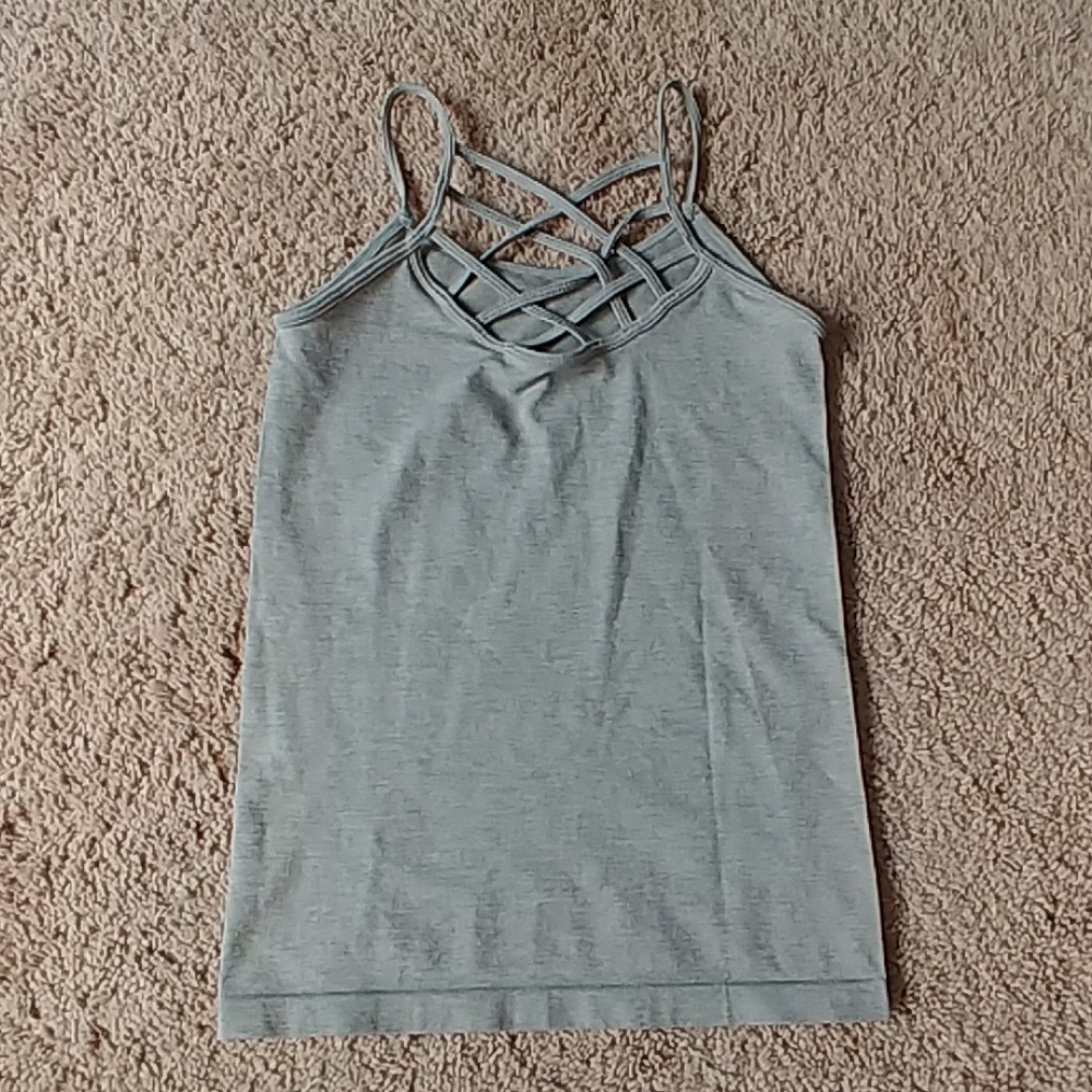 One size suzette reversible tank top